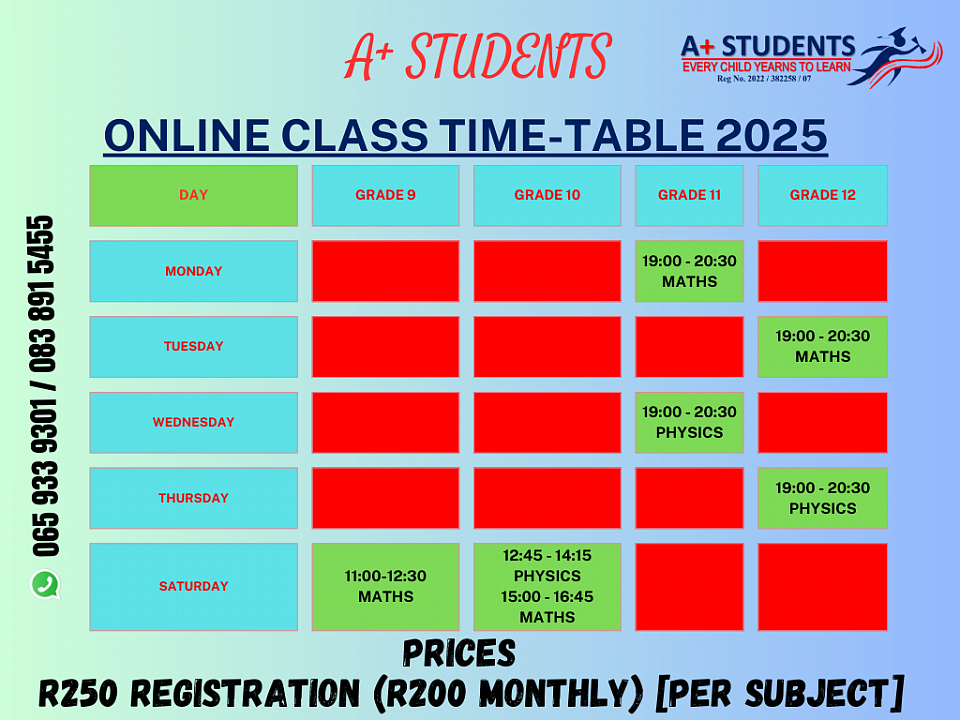 Online Time Table